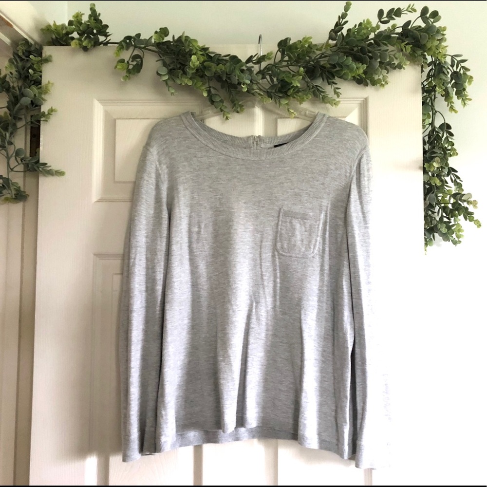 Gray Long Sleeve Shirt